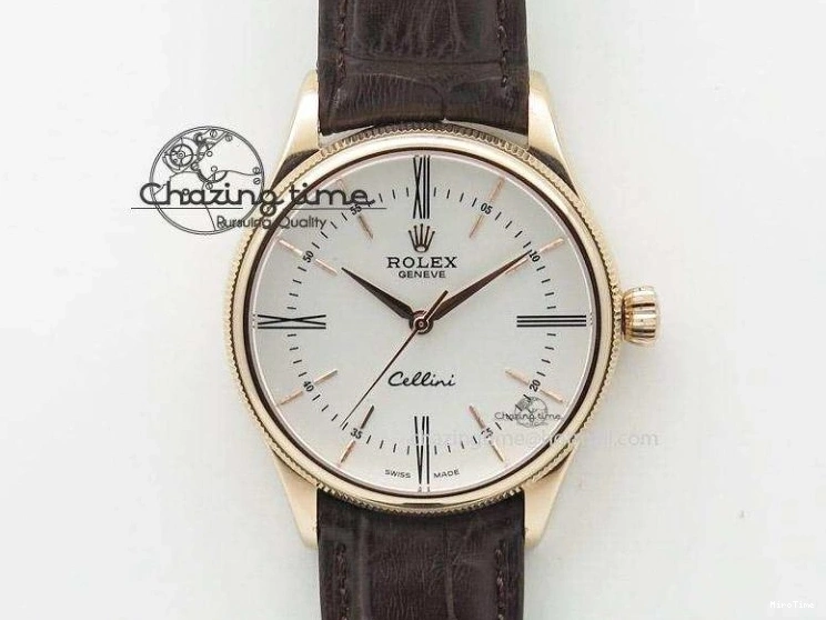 MiroTime 0108 DayDate 40 SS JDF 904L Steel White Roman Dial on President Bracelet VR3255 V3 (Gain Weight) Resilient 1424